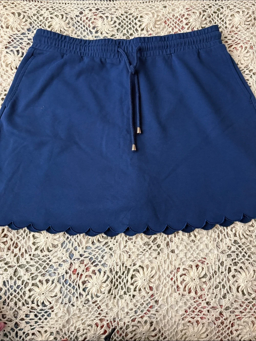 SSYS Sleeveless Scallop Skort Set